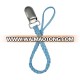 Baby Boy/Girl Dummy Pacifier Soother Nipple Leash Strap Chain Clip Holder Braided Leather